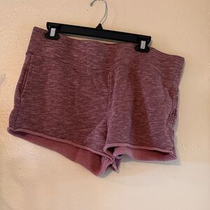 Free People Women's Shorts, M, pink, organic cotton